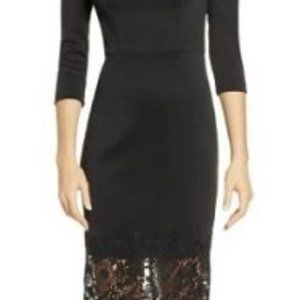 Furla Lace Overlay Cocktail Dress Chi Chi London